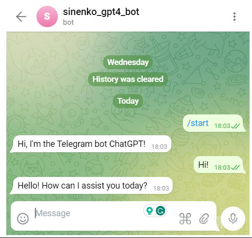 如何在Telegram信使中创建ChatGPT聊天机器人 译文