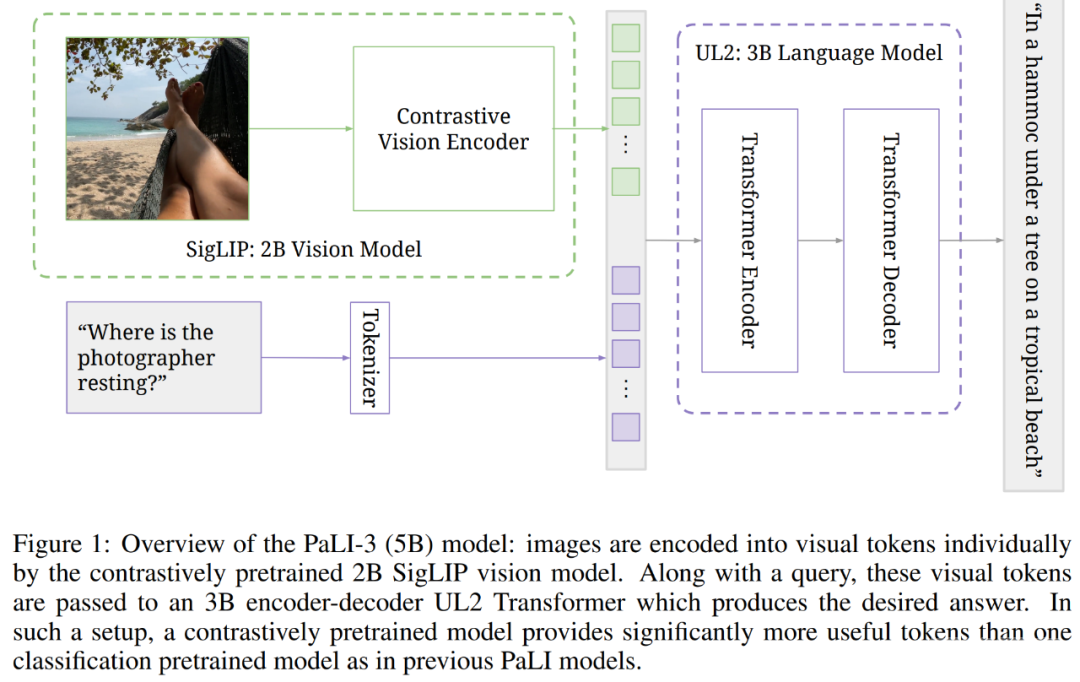 谷歌视觉语言模型PaLI-3问世，参数仅5B，更小、更快、更强