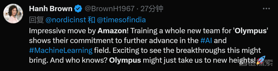 高达2万亿参数，远超GPT-4！亚马逊全新Olympus大模型曝光，即将对外公布