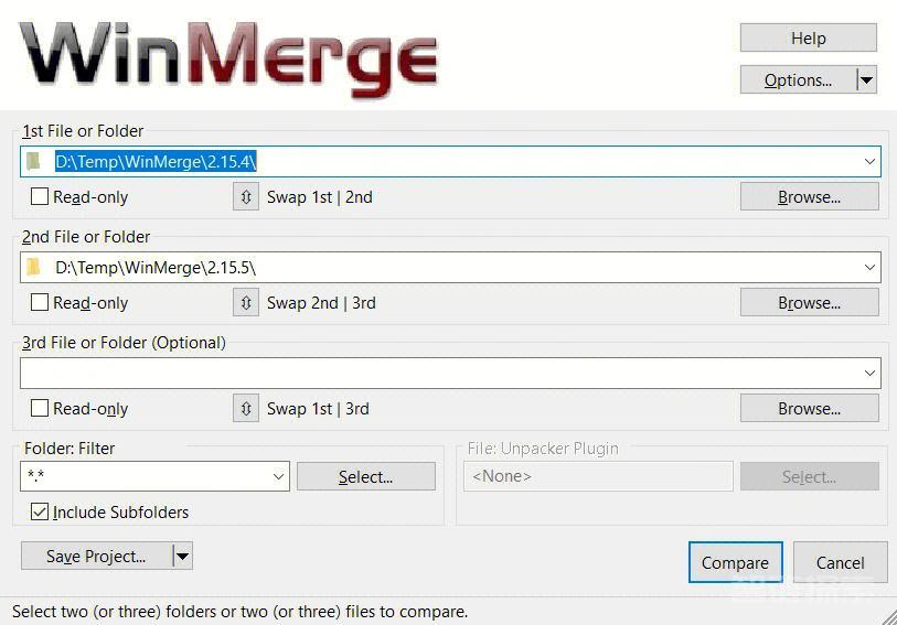 WinMerge(差异比较和合并工具) v2.16.35