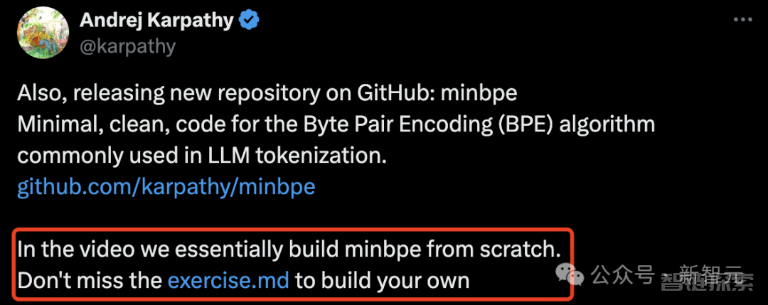 Karpathy离职OpenAI，首发2小时AI大课！从头开始构建GPT分词器